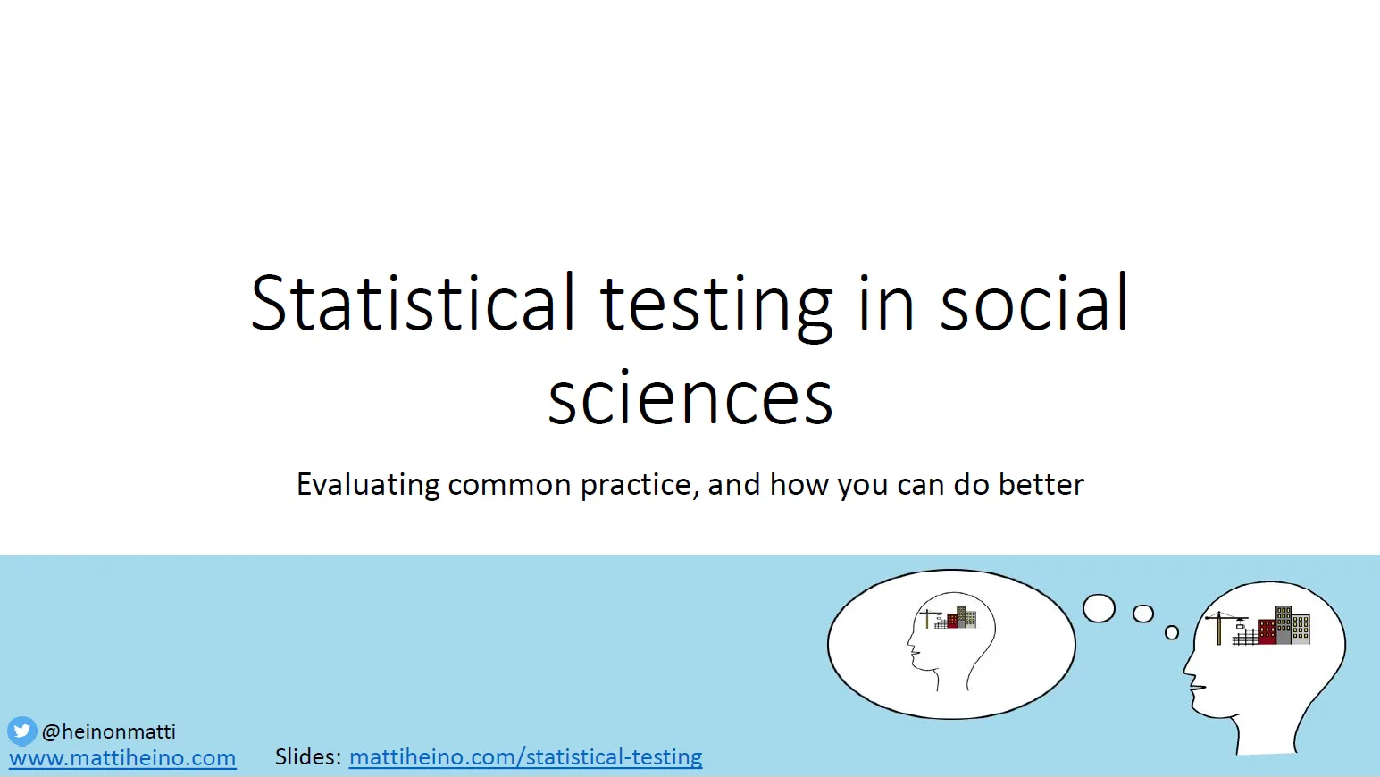 stat testing tausta